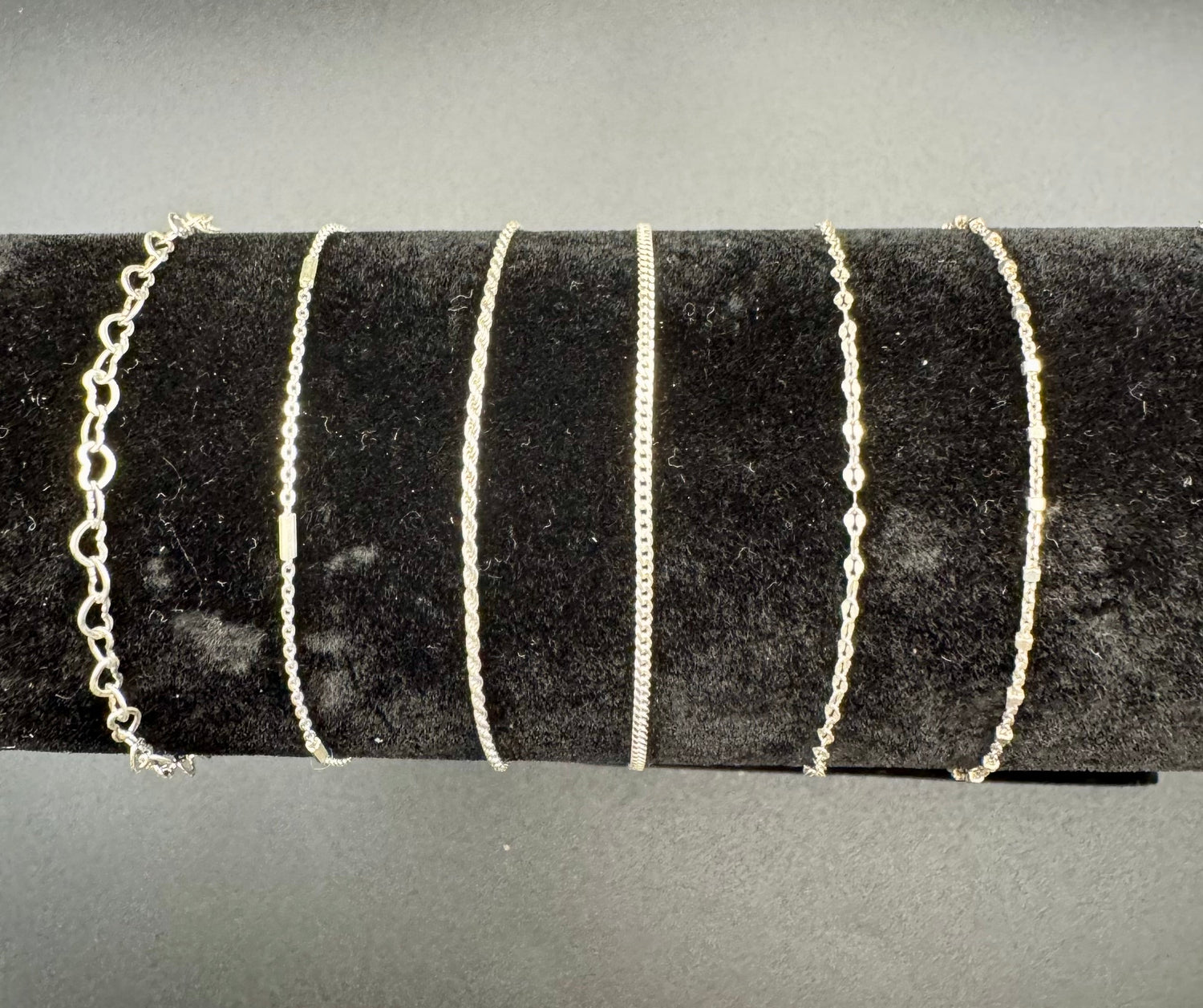 Silver bracelets