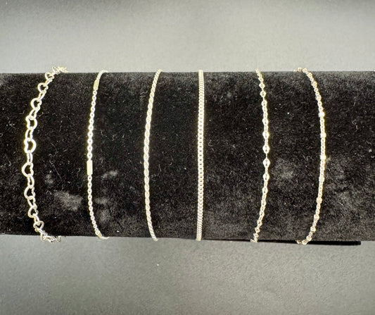 Stackable bracelets